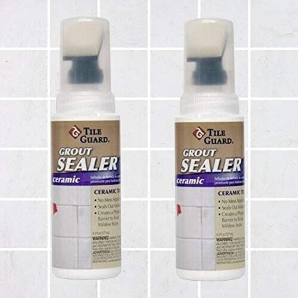 Tile Guard Grout Sealer Ceramic Tile  No Mess ~ Seals Out Moisture 4.3 oz., 2 CT